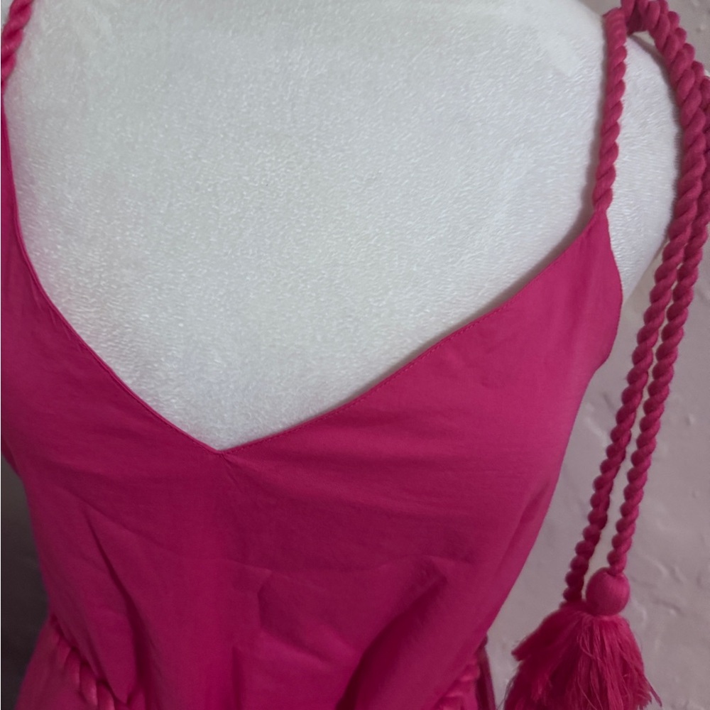 NWT💗 RHODE Casey Dress in Hot Pink - Picture 6 of 7